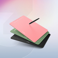 XP Pen Deco 01 V2 graficzny cyfrowy Tablet do rysowania 10*6 cali 8 klawiszy skrótów 8192 poziomów 60 stopni pochylenia dla Windows mac Android 1